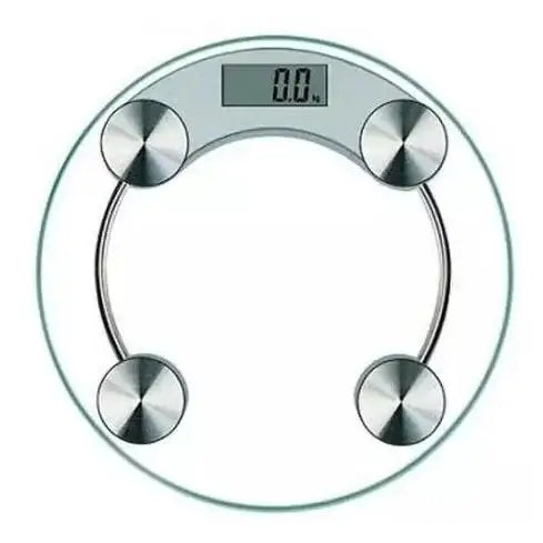 Báscula de baño digital de cristal templado · hasta 180 kg