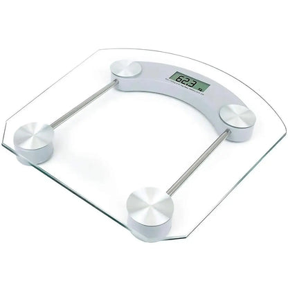 Báscula de baño digital de cristal templado · hasta 180 kg
