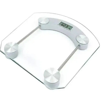 Báscula de baño digital de cristal templado · hasta 180 kg